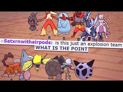 Can you win with a Full Explosion Pokemon team?