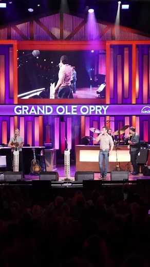 Easton Corbin Performs at Grand Ole Opry Stage