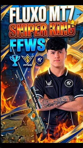 🎯 FXM T7 — One of the Deadliest Snipers in Free Fire Esports. One Shot. One Knock. 🔥 #fyp