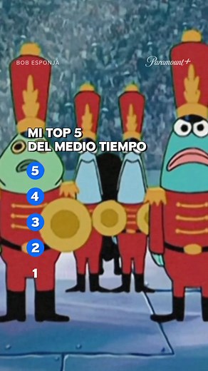Top 5 Momentos de Bob Esponja en Paramount Plus
