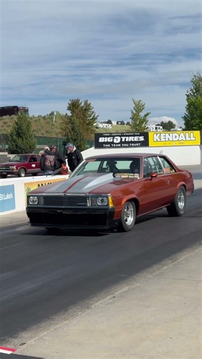 Check out this crazy Chevy Malibu making a pass at the 2026 Firebird Raceway Ignitor