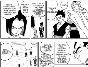 Boo arc Kid Trunks=Android Arc Future Trunks in strength - Dragon Ball