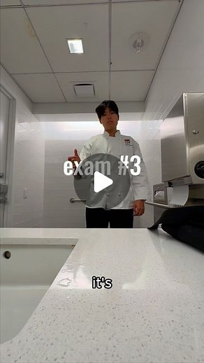 Steven Gao on Instagram: "day 41 and it’s exam 3 of culinary school at ICE New York! our practical exam today is sole a la meunière with sautéed spinach and tourné potatoes. we started by filleting a whole flatfish and showed to our chef to get graded. my chef was about to say it was good until he saw a small bit of meat left on the bone, unlucky. moving past that we get on with the cooking. this is a very delicate dish all around which means everything will be completed quickly so all of the in