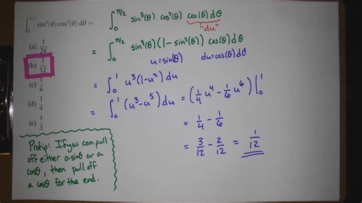 Integration involving trigonometry and applications (Calc 2; Lecture 15; Spring 25)