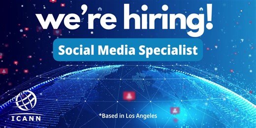 17 reactions | Make a digital impact! #ICANN is hiring a digitally savvy and energetic Social Media Specialist, based in Los Angeles, to create, execute, strategize, and continuously enhance our online presence. See the full job description here: https://go.icann.org/3FSN75g | ICANN | Facebook