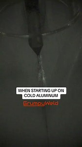 Great tip for welding on cold Aluminum. #tipsandtricks #welder #weldernation #trades #bluecollar #aluminumwelding #workthings #welding . . . Credit: @grumpyweld on TikTok | Nations Forge