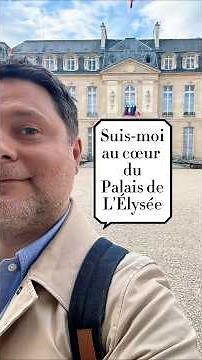 🇫🇷ON A PRIVATE VISIT TO THE ÉLYSÉE PALACE