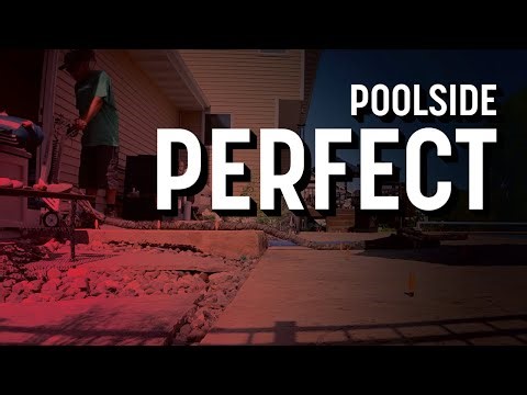 Fix a Sinking Pool Deck in Minutes