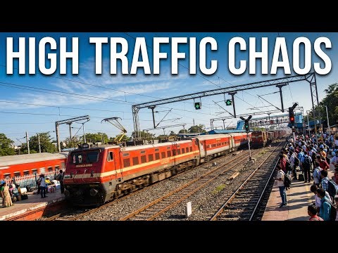 13417 Digha Malda Express 🚆 HIGH TRAFFIC CHAOS 😱 MSTS LIVE