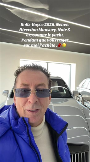 My new Rolls-Royce 2026. Neuve. 2026. Pas “presque”, pas “un jour peut-être”. Et non… pas une en stock 😌 à Monaco pour les dindons de 2024 au même prix et neuve 🤑🧨🤣💪 Direction Mansory. Noir & or. Ensuite Comme mon yacht. Pour ceux qui demandent “c’est quel leasing c’est paiement, avec nos partenaires financiers Slovaques pas de bla-bla et des discussions à la Française. Pendant que certains collectionnent les commentaires bidon des rageux ou des rageuses moi je collectionne les clés de Roll