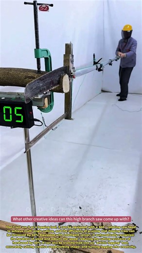 New high branch saw breaks branches in a few seconds #practical #clever #skills