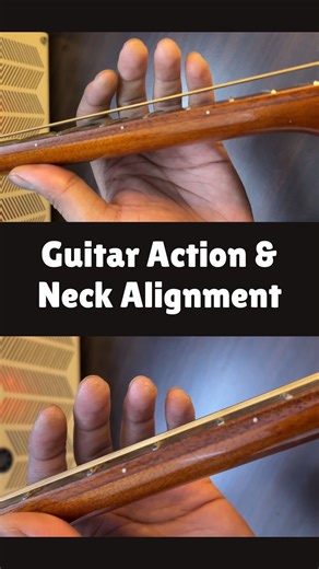 Teevr Music Lab on Instagram: "A perfect action gives you better playability. Learn this neck alignment trick and save your guitar. Do you face such guitar neck bend issue? . . . . #guitarneck #guitartutorial #guitarlessons #guitartricks #guitargram #guitarsecret #guitartech #guitarrepair"