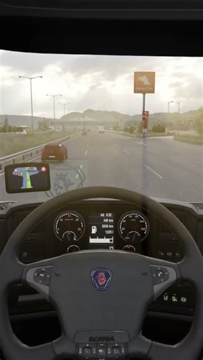 Realistic Graphics Mod for ETS2 #shorts