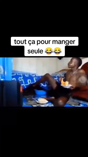 Manger seule, quelle galère 😂
