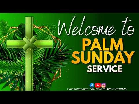 March 29, 2026 - Palm Sunday Divine Worship Service