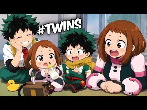 If Deku and Uraraka had Twins...