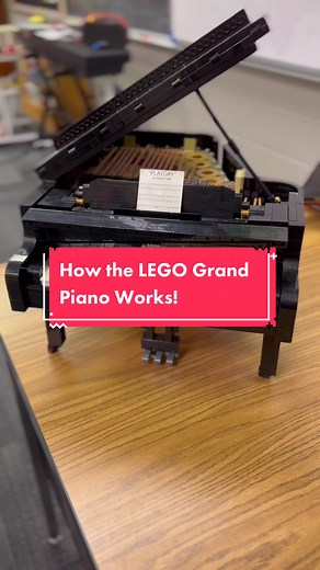Exploring the Mechanics of the LEGO Grand Piano