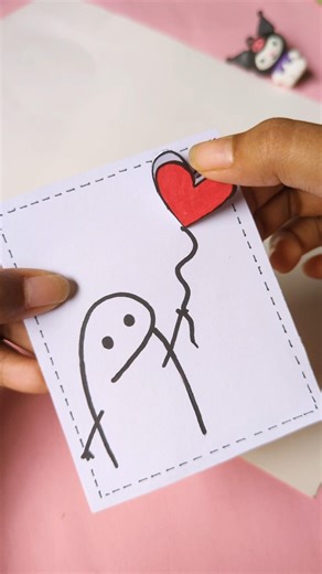 handmade card ideas/ cute paper card #handmadecard #cutecard #shorts #diy