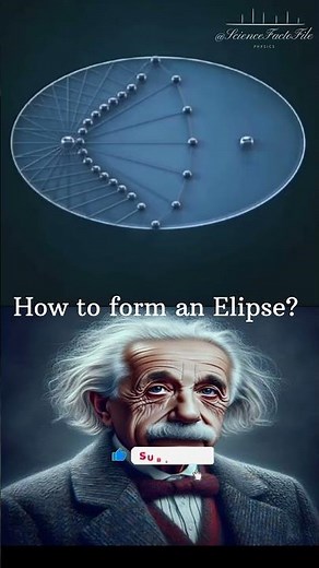 How to draw a perfect Ellipse || #physics #science #education #geometry