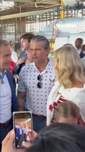 WATCH: Hegseth meets Medal of Honor recipients at NASCAR Cup Series race #foxnews #news #shorts