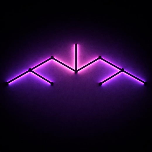 RGB Gaming Wall Lights – Flexible 9-piece Led Wall Decor With App Control - Etsy