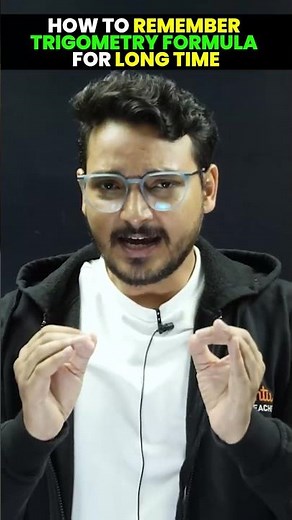 Secret Tricks To Remember Trigonometry Formulas 😱🔥 #class11 #trignometry #class11maths