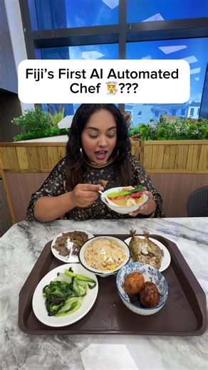 Fiji's First AI Automated Chef at Samika Restaurant