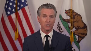 Governor Gavin Newsom's speech tonight... | Peter Singer