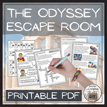 Homer’s The Odyssey Escape Room | Social Studies & Ancient History Activity