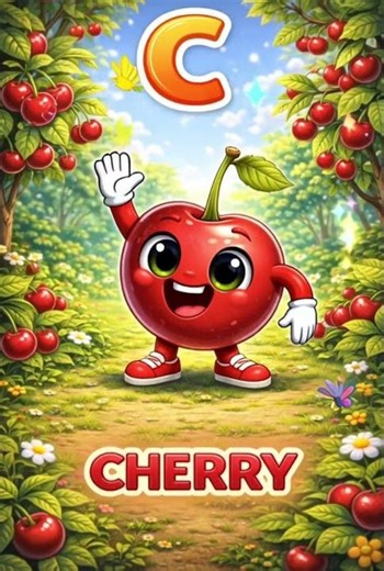 Letter C – Cherry, Coconut & Cantaloupe 🍒🥥🍈 | ABC for Kids | Learn English