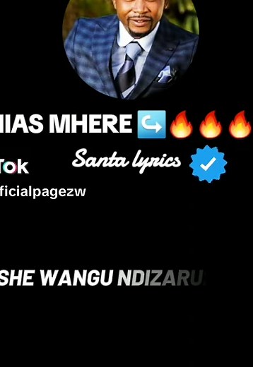 Santa Song Lyrics and Performance by Mathias Mhere