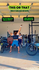 Este o este 😅 #boyfriend #girlfriend #melivon #humor #CasosDeLaVidaReal #goals #couples #crossfit #fitcouple | MeliVon