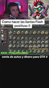 LLANTAS FLASH / SAVE WIZARD / GTAV / PS4-PS5 #gta #gtaonline #gtaonly #gtaonlineheists #savewizard
