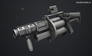 Fusillade Grenade Launcher : Fallout4⚡情報局