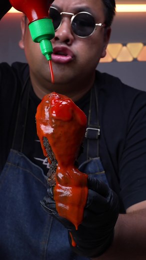 No Reaction Ghost Chicken TikTok Food Video