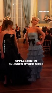 1.2M views · 922 reactions | Apple Martin is practically royalty, her father is Coldplay’s Chris Martin and his mother is Oscar winner Gwyneth Paltrow. Now that she’s an adult she attended an exclusive Debutante Ball in Paris, but far from acting like a princess, her attitude was more like a snob’s. | Rosa + | Facebook