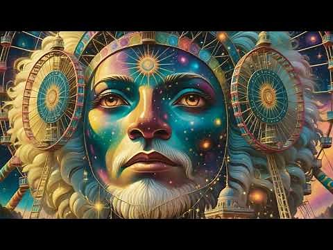 [4K UHD] Trippy Visuals of Divine Mandalas | Psychedelic Art for Shroom Trips