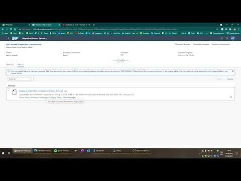 SAP Migration Cockpit - end to end tutorial