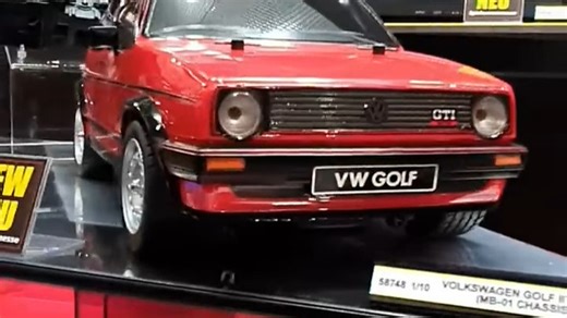 Tamiya MB-01 Volkswagen Golf II GTI 16V (58748) @ Nuremberg Toy Fair 2025