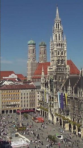 Webcam München – Sommer, Brezn & Biergarten ❤️! #germany #cities #webcam