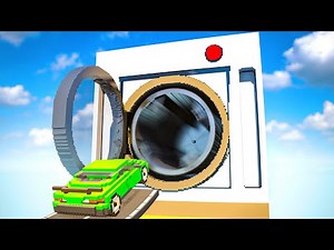 Cars vs Washing Machine 2 | Teardown