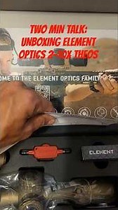 TWO MIN TALK: UNBOXING ELEMENT OPTICS 2-10X THEOS #spr #dmr #RECCE #gpr #optics
