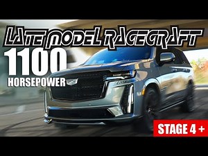 1100 Horsepower Cadillac Escalade V | Stage 4+ 416ci | Pump Gas AWD Beast