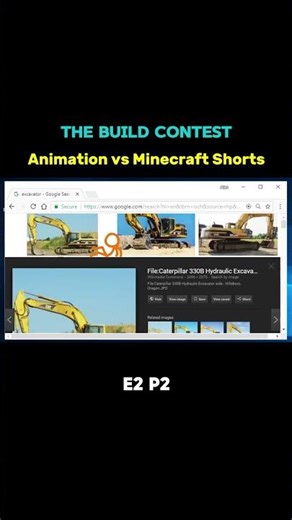 The Build Contest | Animation vs Minecraft Shorts E2P2