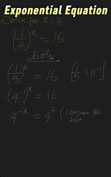 💥How To Fractional Exponential Equation 💥💯#shorts #Fractional #exponentialequation #maths