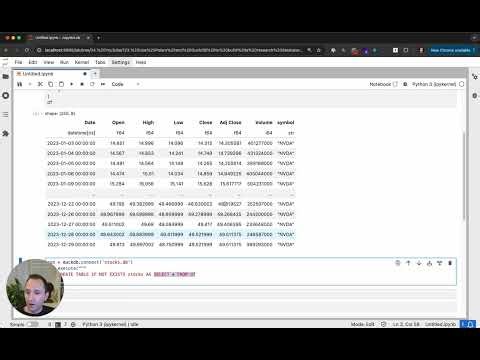 Use Polars and DuckDB to build a research database