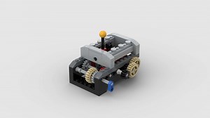 LEGO MOC-112663 Simple 6 speed Gearbox (Technic 2021)