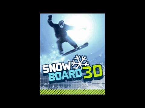 Snowboard 3D Nokia (Trick Challenge) Java Game - Gameplay Sin Comentarios