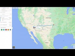 Road Trip Planning Using Google Maps (Shortened Video Version) || Van Life & RV Travel