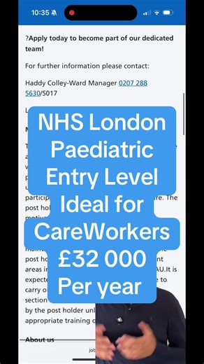 Entry Level Paediatric Care Worker Jobs in London